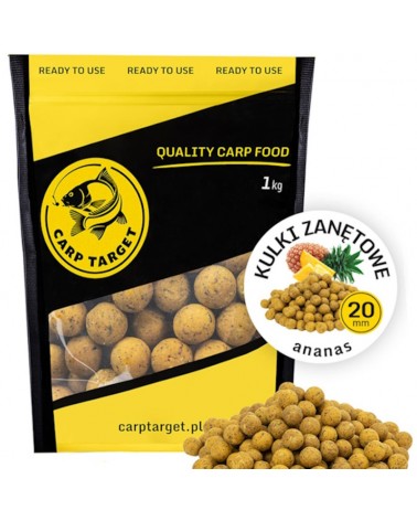Kulki Proteinowe Zanętowe Carp Target Ananas Pineapple 20mm 1kg