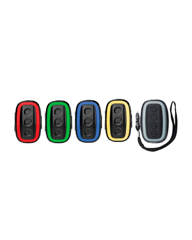 Sygnalizatory sumowe Madcat Topcat Alarm Set 4+1 Red Green Blue Yellow