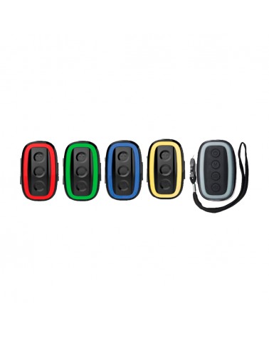 Sygnalizatory sumowe Madcat Topcat Alarm Set 4+1 Red Green Blue Yellow
