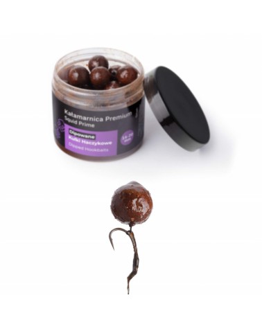 Dipowane Kulki Haczykowe Carp Target Squid Kałamarnica 16-20mm 200ml