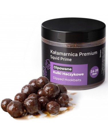 Dipowane Kulki Haczykowe Carp Target Squid Kałamarnica 16-20mm 200ml