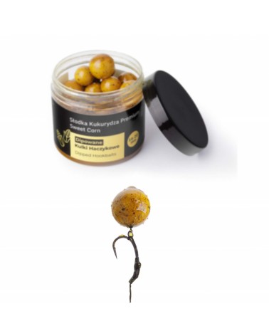 Dipowane Kulki Haczykowe Carp Target Słodka Kukurydza Sweetcorn 16-20mm 200ml
