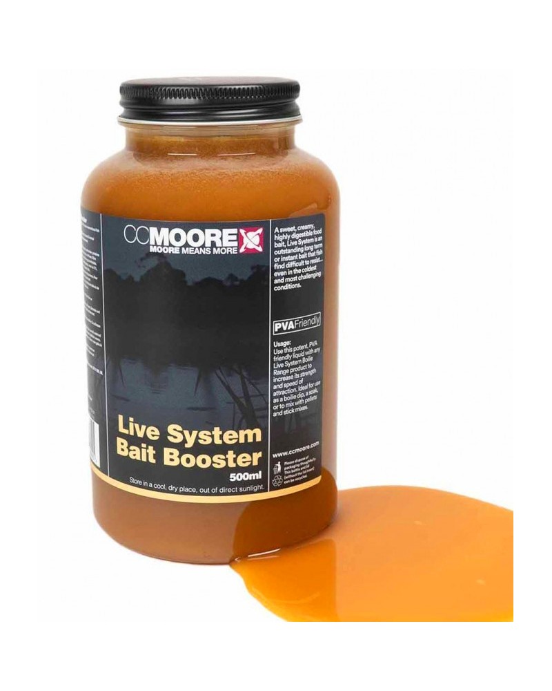 Zalewa Liquid CC Moore Live System Bait Booster PVA Friendly 500ml