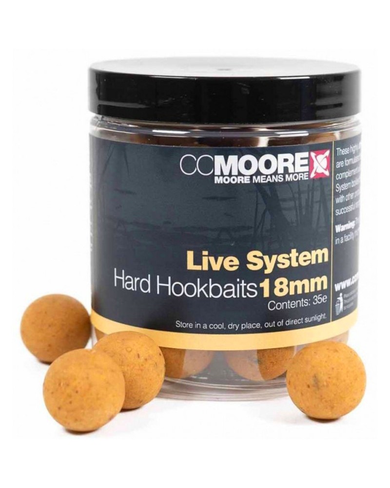 Kulki Haczykowe CC Moore Live System Hard Hookbaits 18mm 35szt.