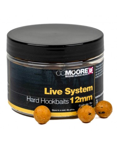 Kulki Haczykowe CC Moore Live System Hard Hookbaits 12mm 70szt.