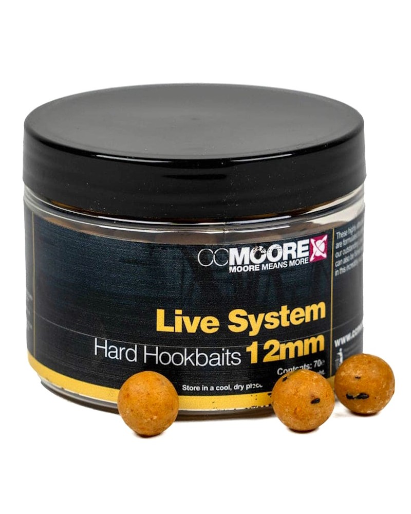Kulki Haczykowe CC Moore Live System Hard Hookbaits 12mm 70szt.