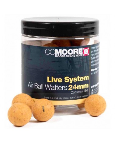 Kulki Haczykowe CC Moore Live System Air Ball Wafters 24mm 15szt.