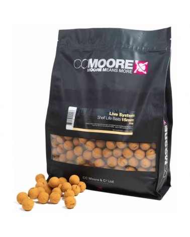 Kulki Proteinowe Zanętowe CC Moore Live System 15mm 1kg