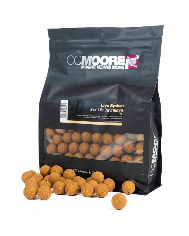 Kulki Proteinowe Zanętowe CC Moore Live System 18mm 1kg