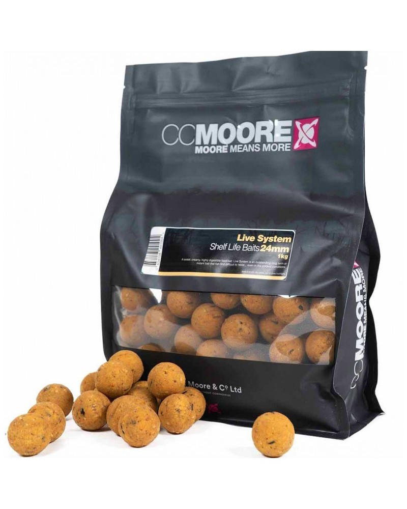 Kulki Proteinowe Zanętowe CC Moore Live System 24mm 1kg