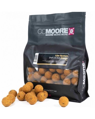 Kulki Proteinowe Zanętowe CC Moore Live System 24mm 1kg