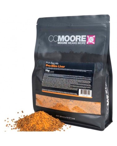 Zanęta Karpiowa CC Moore Pro-Stim Liver Pva Bag Mix 1kg
