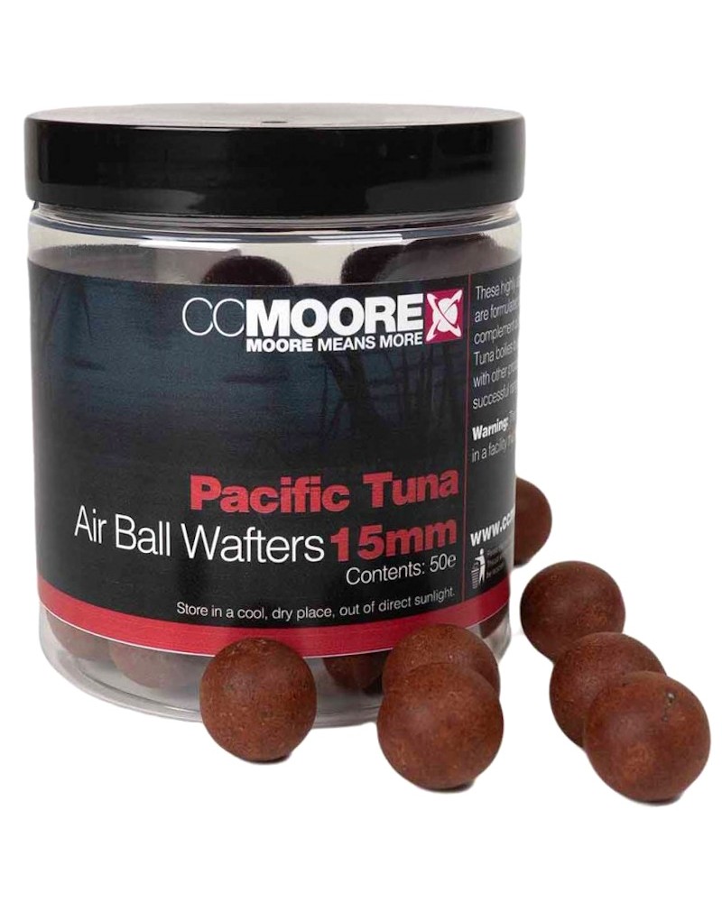 Kulki Haczykowe CC Moore Pacific Tuna Air Ball Wafters 15mm 50szt.