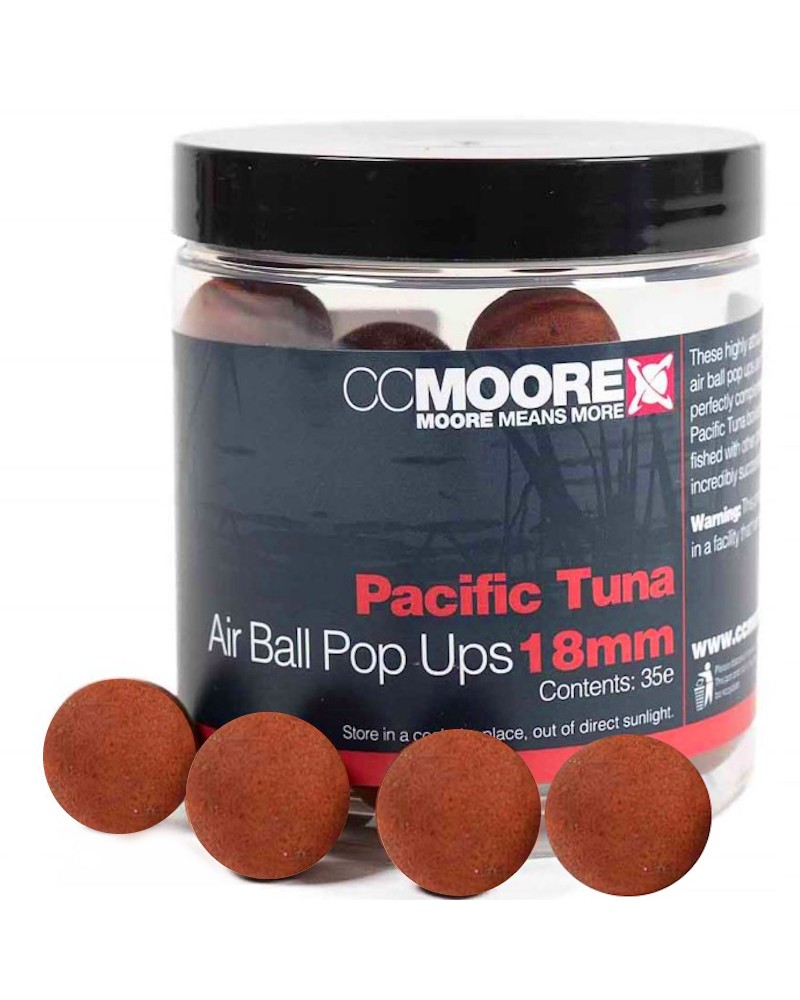 Kulki Haczykowe CC Moore Pacific Tuna Air Ball Pop Ups 18mm 35szt.