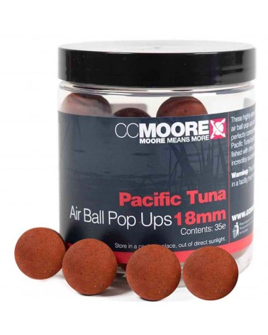 Kulki Haczykowe CC Moore Pacific Tuna Air Ball Pop Ups 18mm 35szt.