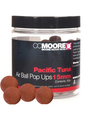 Kulki Haczykowe CC Moore Pacific Tuna Air Ball Pop Ups 15mm 50szt.