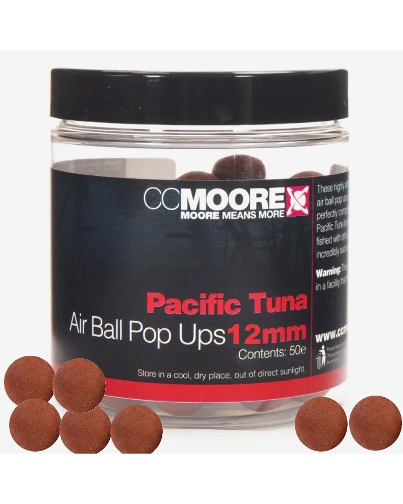 Kulki Haczykowe CC Moore Pacific Tuna Air Ball Pop Ups 12mm 70szt.
