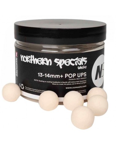 Kulki Haczykowe CC Moore NS1 Pop Ups + White 13-14mm 45szt.