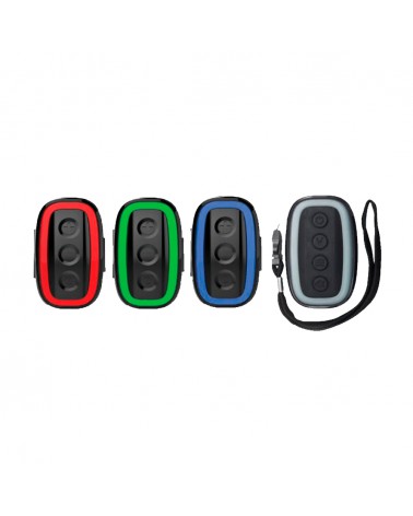 Sygnalizatory sumowe Madcat Topcat Alarm Set 3+1 Red Green Blue