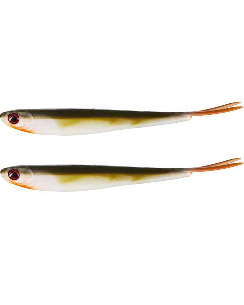 Guma Jaskółka Westin Twinteez V2 V-Tail 14.5cm 9g Bass Orange 2szt.