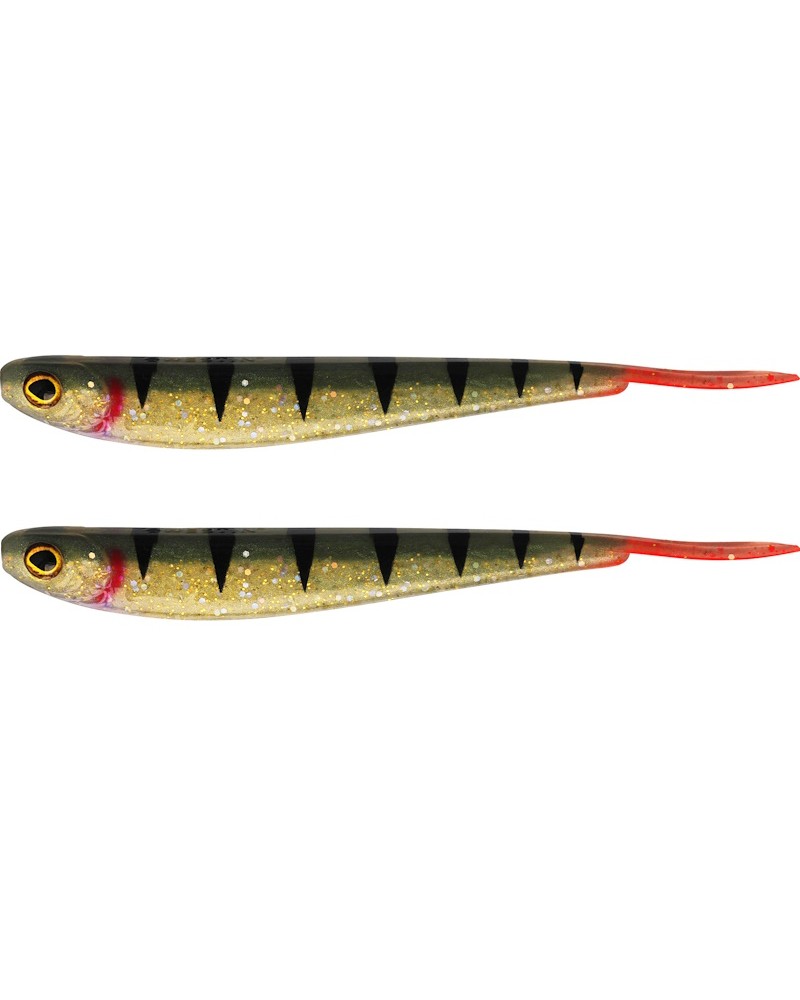 Guma Jaskółka Westin Twinteez V2 V-Tail 14.5cm 9g T Gold Perch 2szt.