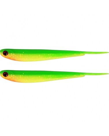 Guma Jaskółka Westin Twinteez V2 V-Tail 14.5cm 9g UV Slime 2szt.