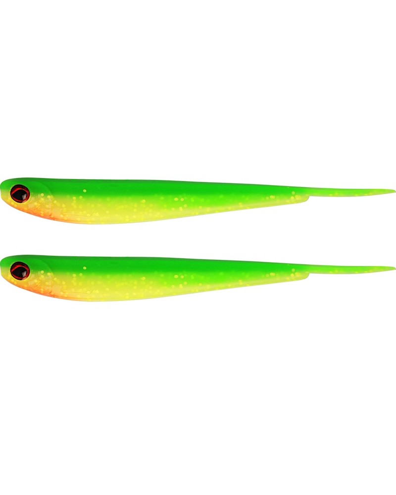 Guma Jaskółka Westin Twinteez V2 V-Tail 14.5cm 9g UV Slime 2szt.