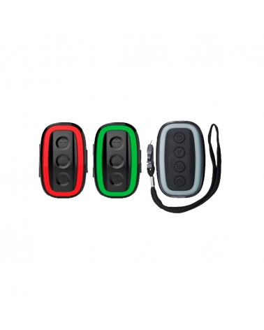 Sygnalizatory sumowe Madcat Topcat Alarm Set 2+1 Red Green