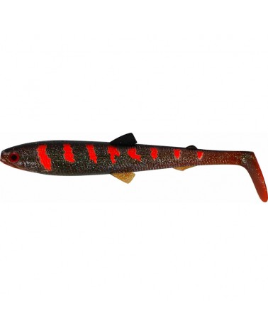 Guma Westin BullTeez Shadtail 18cm 53g Motoroil Blood 1szt.