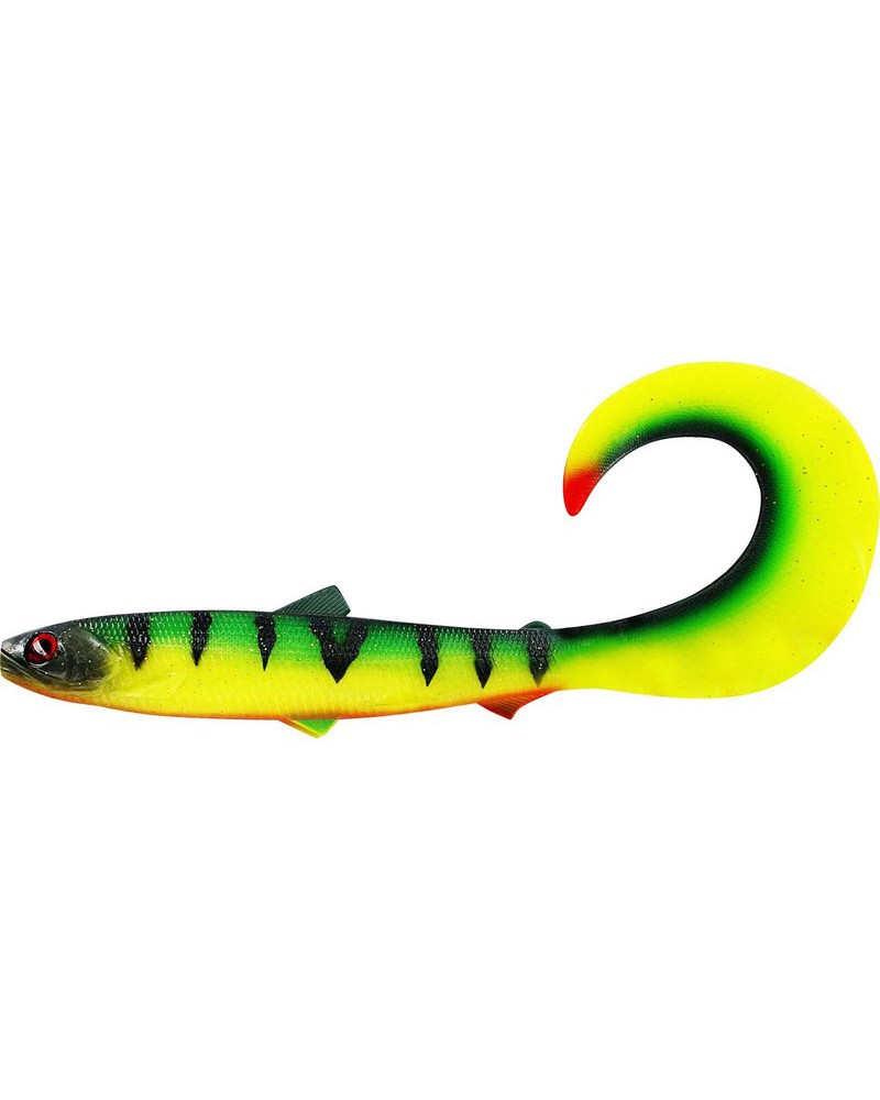 Guma Westin BullTeez Curltail 21cm 49g Tiger Perch