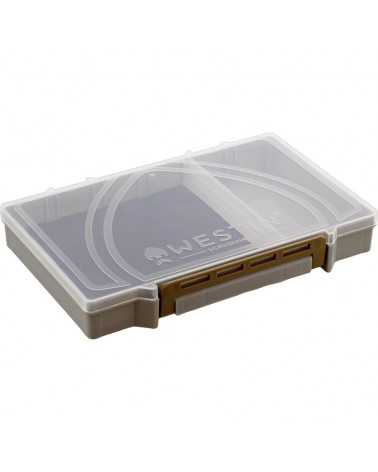 Pudełko Na Akcesoria Przynęty Westin W3 Tackle Box 25x16.5x3.6cm S3 Grey/Clear