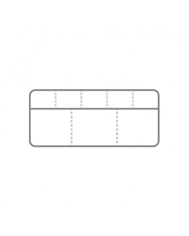 Pudełko Na Akcesoria Przynęty Westin W3 Tackle Box 25x16.5x3.6cm S2 Grey/Clear