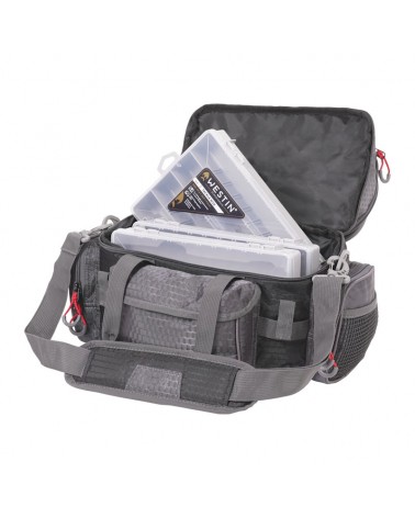 Torba Wędkarska Westin W4 Lure Bag + 4 Pudełka S Titanium Black