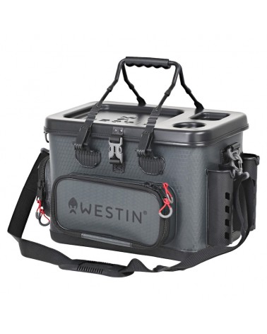 Torba Wędkarska Westin W4 Safeguard Tackle Bag M Titanium Black
