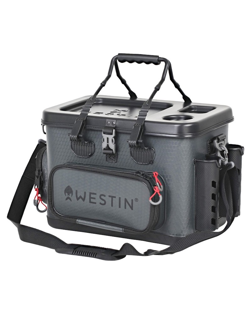 Torba Wędkarska Westin W4 Safeguard Tackle Bag M Titanium Black