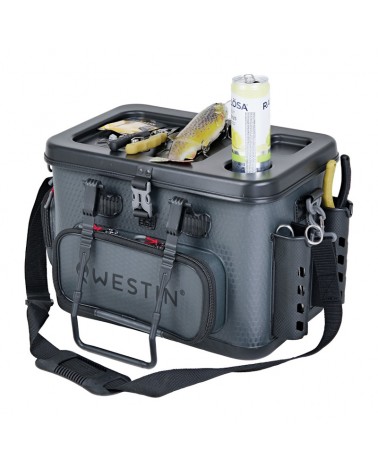 Torba Wędkarska Westin W4 Safeguard Tackle Bag Titanium Black
