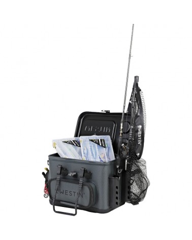 Torba Wędkarska Westin W4 Safeguard Tackle Bag Titanium Black