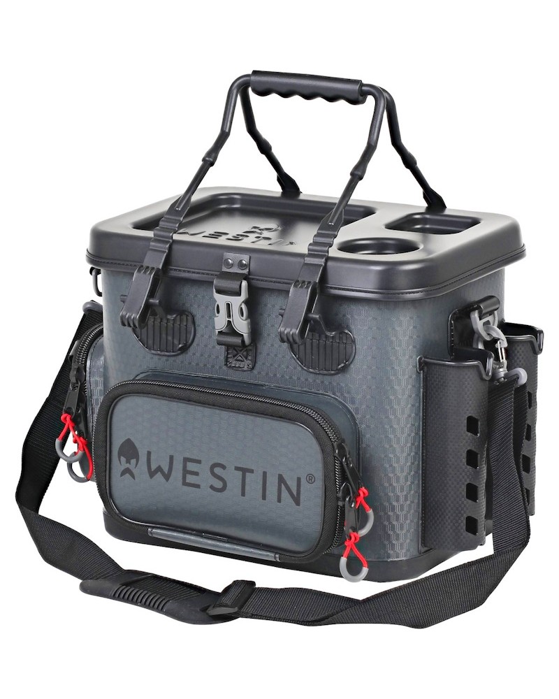 Torba Wędkarska Westin W4 Safeguard Tackle Bag S Titanium Black