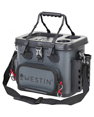 Torba Wędkarska Westin W4 Safeguard Tackle Bag S Titanium Black