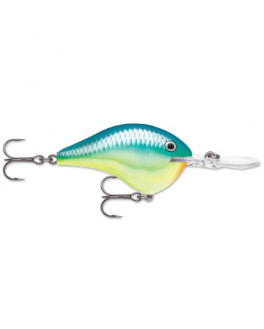 Wobler Rapala Dives-To 7cm 22g CRSD Caribbean Shad do 4.3m pływający