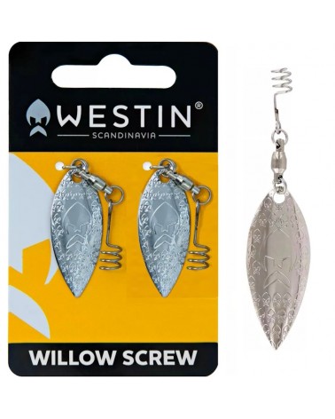 Skrzydełko Bystka Do Przynęt Westin Add-It Willow Screw M Silver 2szt.