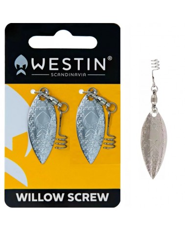 Skrzydełko Bystka Do Przynęt Westin Add-It Willow Screw S Silver 2szt.