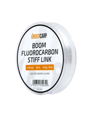 Boom Fluorocarbon Undercarp Stiff Link Na Przypony Karpiowe 0.50mm 14kg 30lb 20m