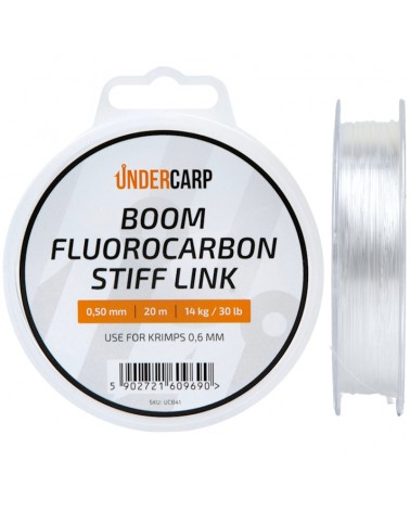 Boom Fluorocarbon Undercarp Stiff Link Na Przypony Karpiowe 0.50mm 14kg 30lb 20m
