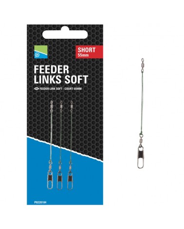 Łącznik Do Koszyka Preston Feeder Links Soft Short 55mm 3szt.