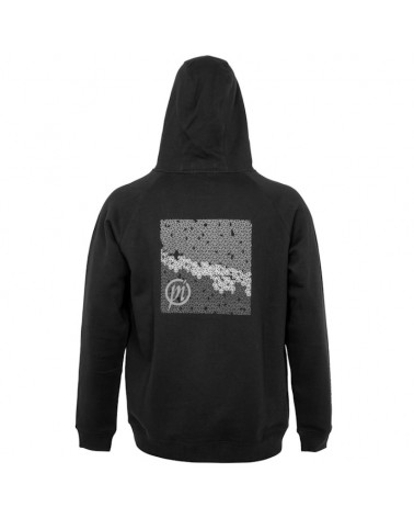 Bluza Wędkarska Z Kapturem Preston Black French Terry Hoodie