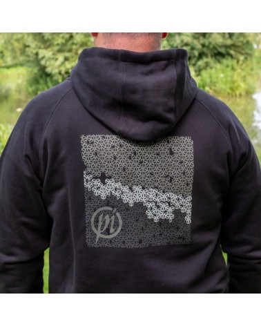 Bluza Wędkarska Z Kapturem Preston Black French Terry Hoodie