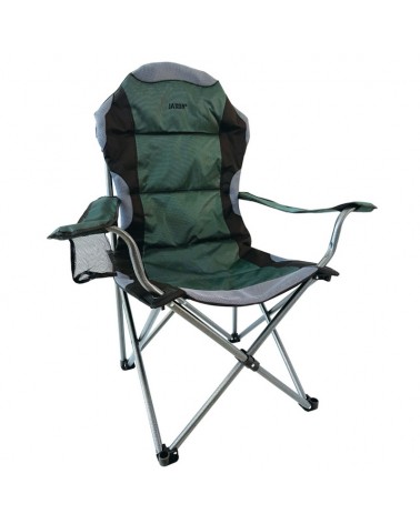 Krzesło Fotel Wędkarski Jaxon Aluminiowy Stelaż 22mm Do 120kg 60x57x50/110cm