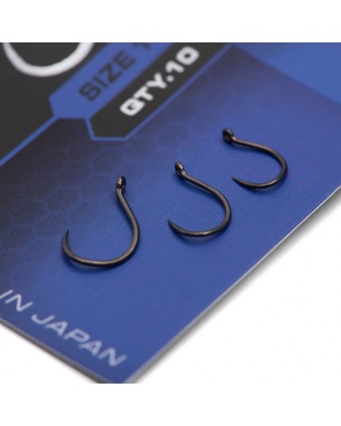 Haczyki Matrix X7 Carp Method Barbless Eyed