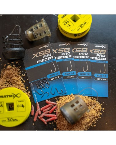 Haczyki Matrix X5B Pro Feeder Barbed